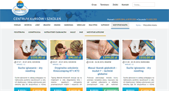 Desktop Screenshot of kursy.wseit.edu.pl